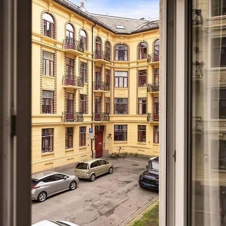 Praktisk 1-Roms Leilighet Oslo Kültér fotó