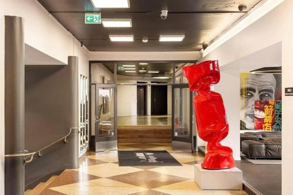 Praktisk 1-Roms Leilighet Oslo Kültér fotó