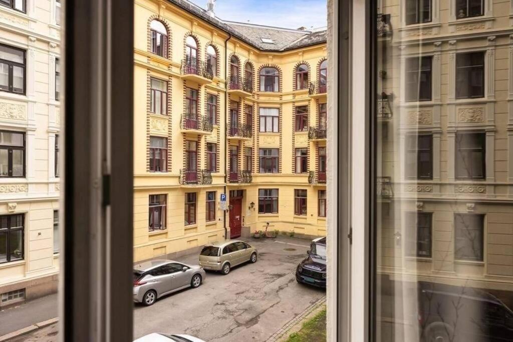 Praktisk 1-Roms Leilighet Oslo Kültér fotó